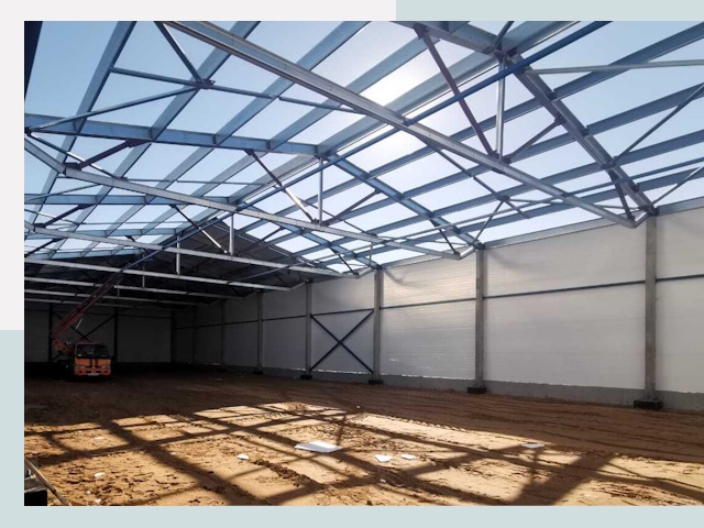 Строительство сенохранилищ в Новоуральске