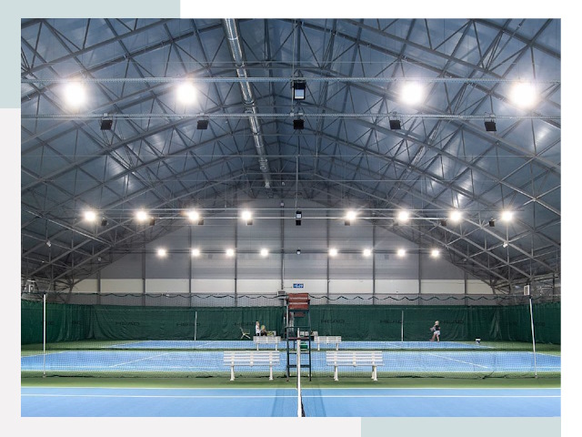 Строительство теннисных кортов в Новоуральск от 612 руб.