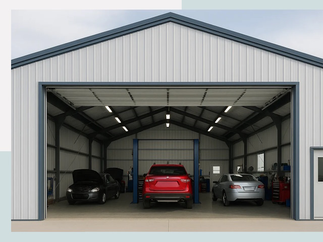 Ангары из сэндвич панелей от 612 руб. в Новоуральск