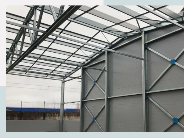 Каркасные ангары от СтальСтрой-Нву по цене от 612 руб.