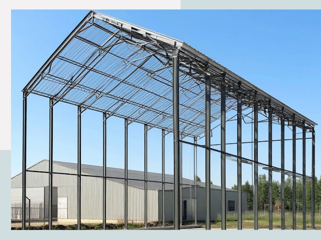 Прямо стенные ангары от СтальСтрой-Нву по цене 612 руб.