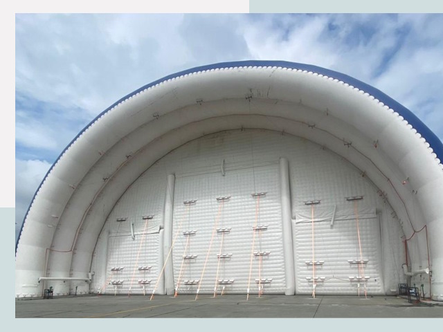 Пневмокаркасные ангары от СтальСтрой-Нву по цене от 612 руб.