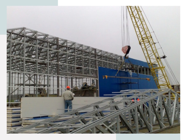 Монтаж ангаров в Новоуральске