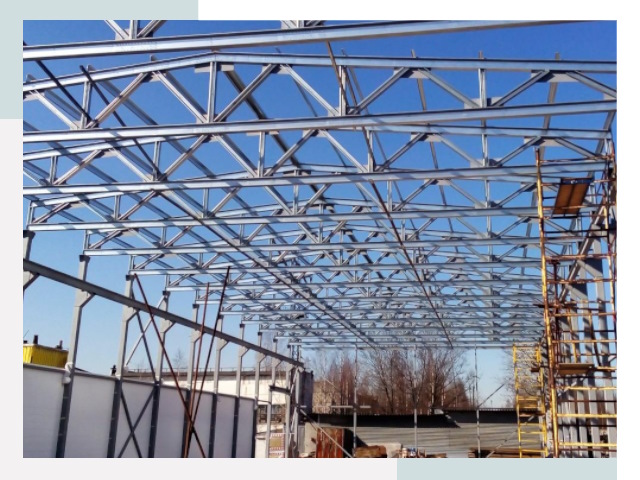 Металлокаркасы для складов в Новоуральске